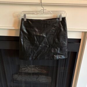 Abercrombie & Fitch Black Mini Skirt